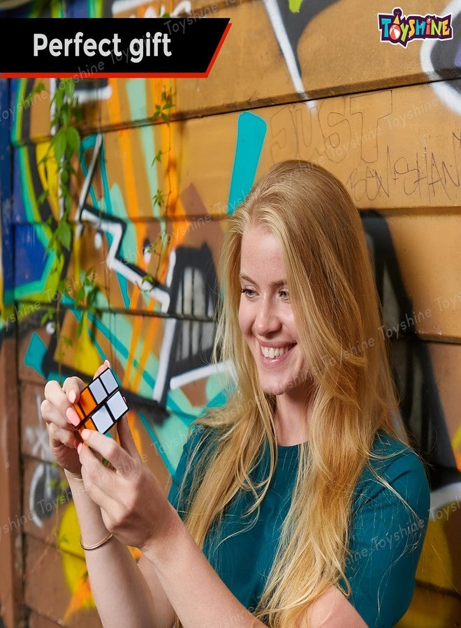 توي شاين مكعب توي شاين 2×2 بدون ملصقات، سهل اللعب، سريع، لتخفيف التوتر، لعبة ألغاز للعصف الذهني للأطفال والكبار - Image 5